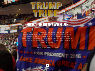 trumptribemovie.com snapshot