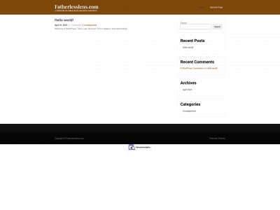 fatherlesslens.com snapshot