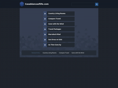 casablancaoflife.com snapshot