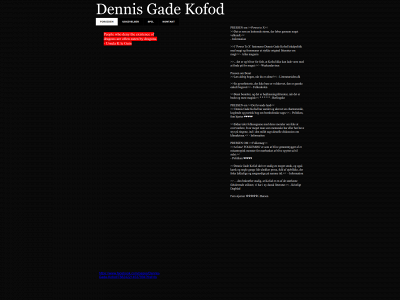 dennisgadekofod.dk snapshot