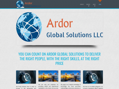 ardorglobalsolutions.com snapshot