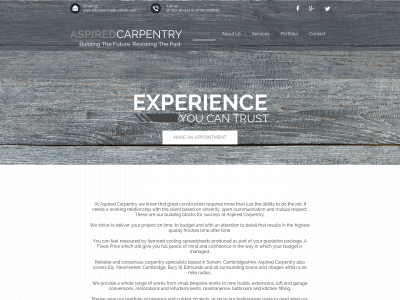 aspiredconstruction.co.uk snapshot