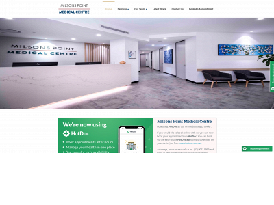 milsonspointmedical.com.au snapshot