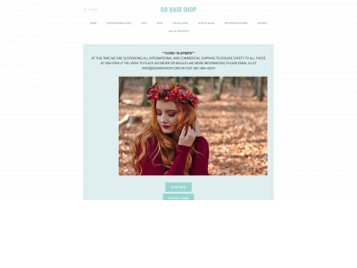 www.gohairshop.com snapshot