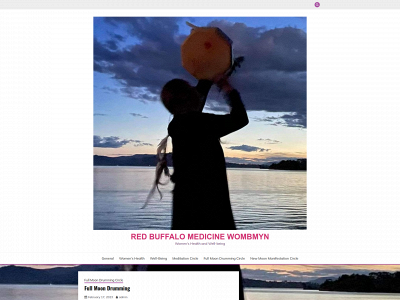 redwhitebuffalomedicinewomyn.com snapshot