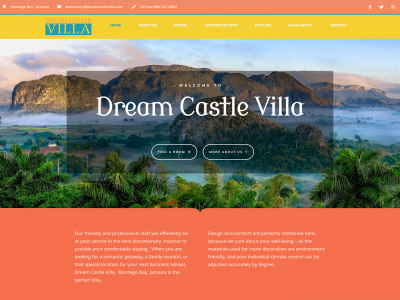 dreamcastlevilla.com snapshot