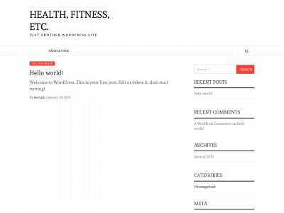 healthfitnessetc.com snapshot