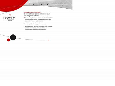 repere.ca snapshot