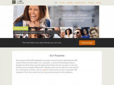 thecbdguidebook.com snapshot