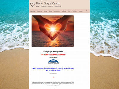 reikisaysrelax.com snapshot