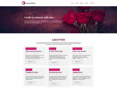 annetterode.com snapshot