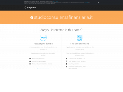 studioconsulenzafinanziaria.it snapshot