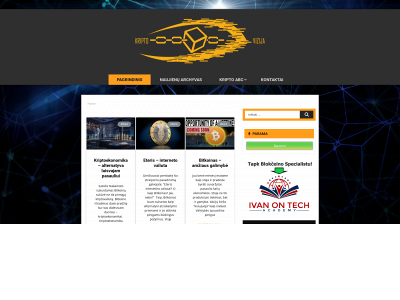 kriptovizija.lt snapshot
