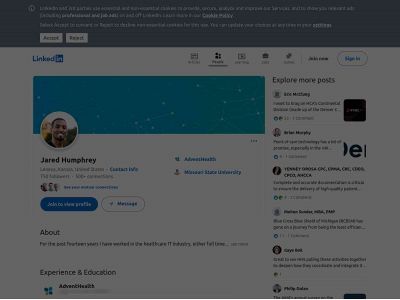 jaredhumphrey.com snapshot
