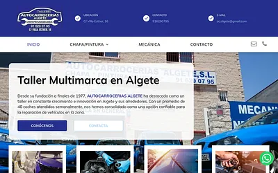 autocarroceriasalgete.es snapshot
