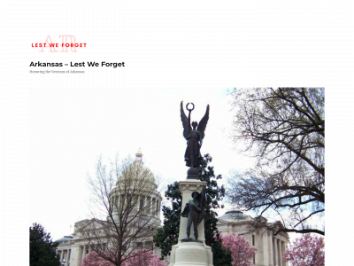 arkansaslestweforget.com snapshot