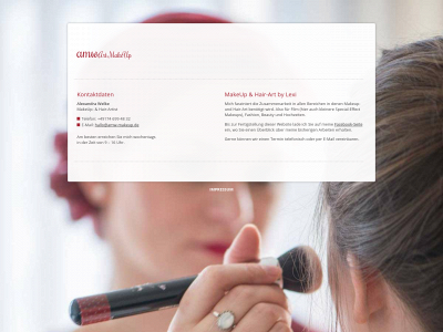 amw-makeup.de snapshot