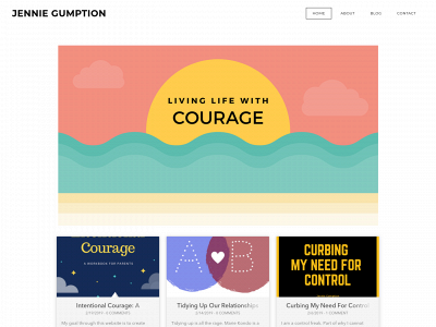 jenniegumption.com snapshot