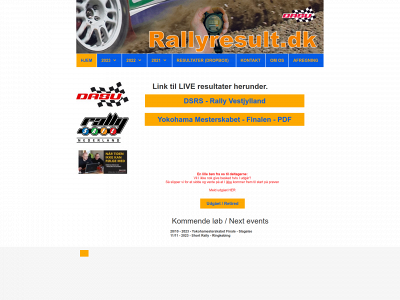 rallyresult.dk snapshot