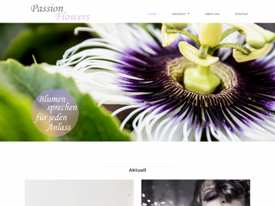 www.passion-flowers.ch snapshot