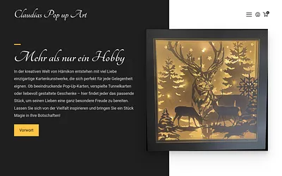 claudiaspopupart.ch snapshot