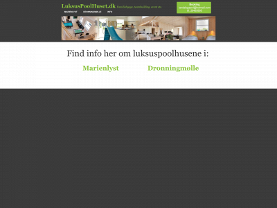 luksuspoolhuset.dk snapshot