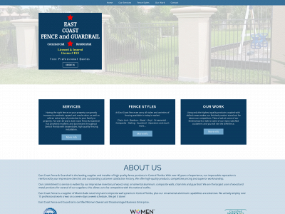 eastcoastfencefl.com snapshot