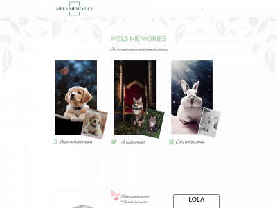 mels-memories.be snapshot