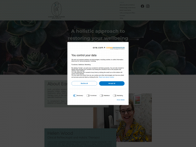earthandetherholistics.co.uk snapshot
