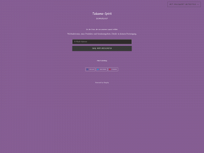 takama-spirit.de snapshot