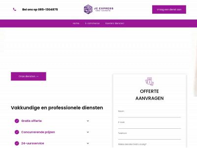 jc-express.nl snapshot
