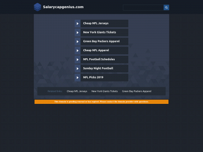 salarycapgenius.com snapshot