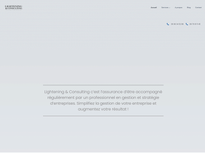 lightening-and-consulting.fr snapshot