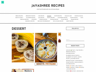 jayashreerecipes.cooking snapshot