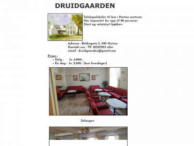 druidgaarden.no snapshot