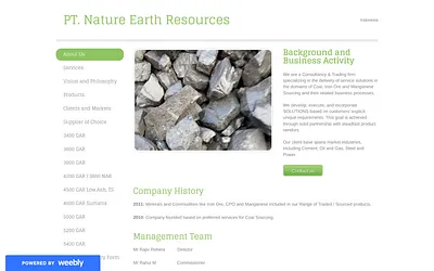 www.naturearthresources.com snapshot