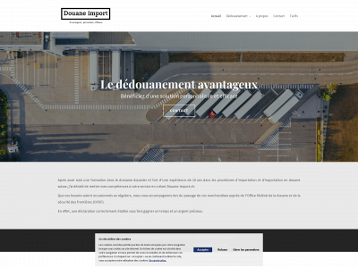 douane-import.ch snapshot
