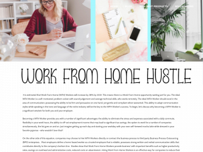 www.wfhhustle.com snapshot