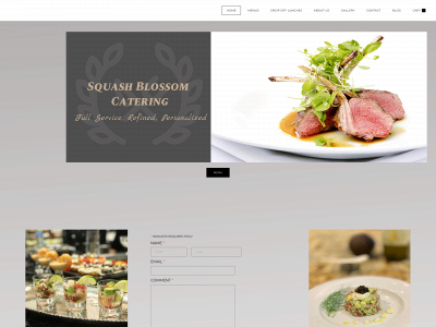 www.squashblossomcateringtx.com snapshot