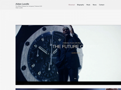 aidan-lavelle.com snapshot