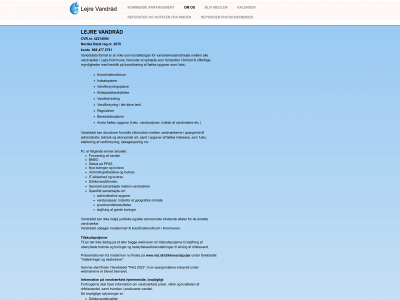 lejrevandraad.dk snapshot