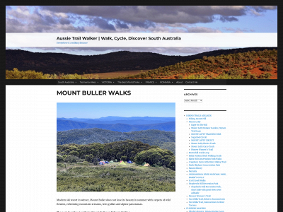 aussietrailwalker.com snapshot