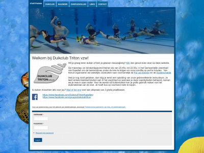 duikclubtriton.be snapshot