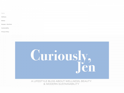 curiouslyjen.com snapshot