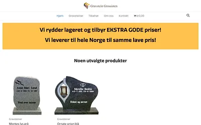 nordvestgravstein.no snapshot