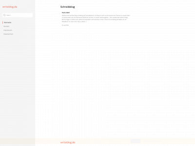 writeblog.de snapshot
