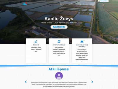 kapliuzuvys.lt snapshot