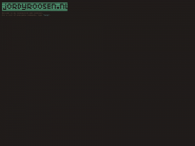 jordyroosen.nl snapshot