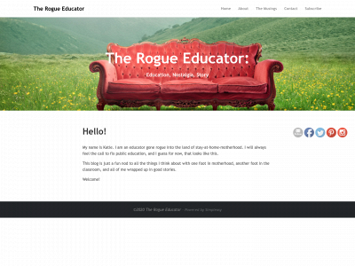 therogueeducator.com snapshot