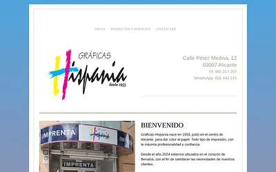 graficashispania.es snapshot